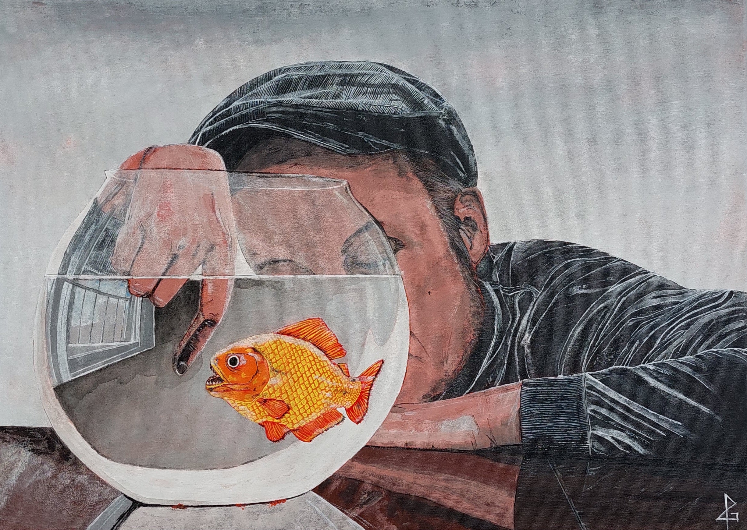 Patrick Gottfried / Godfella_inc - Feeding Goldie #GI925007