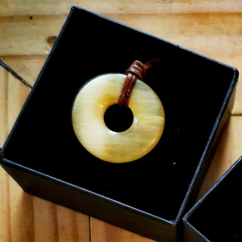 Meer.Verbindung - Halskette-Donuts  #MV725003