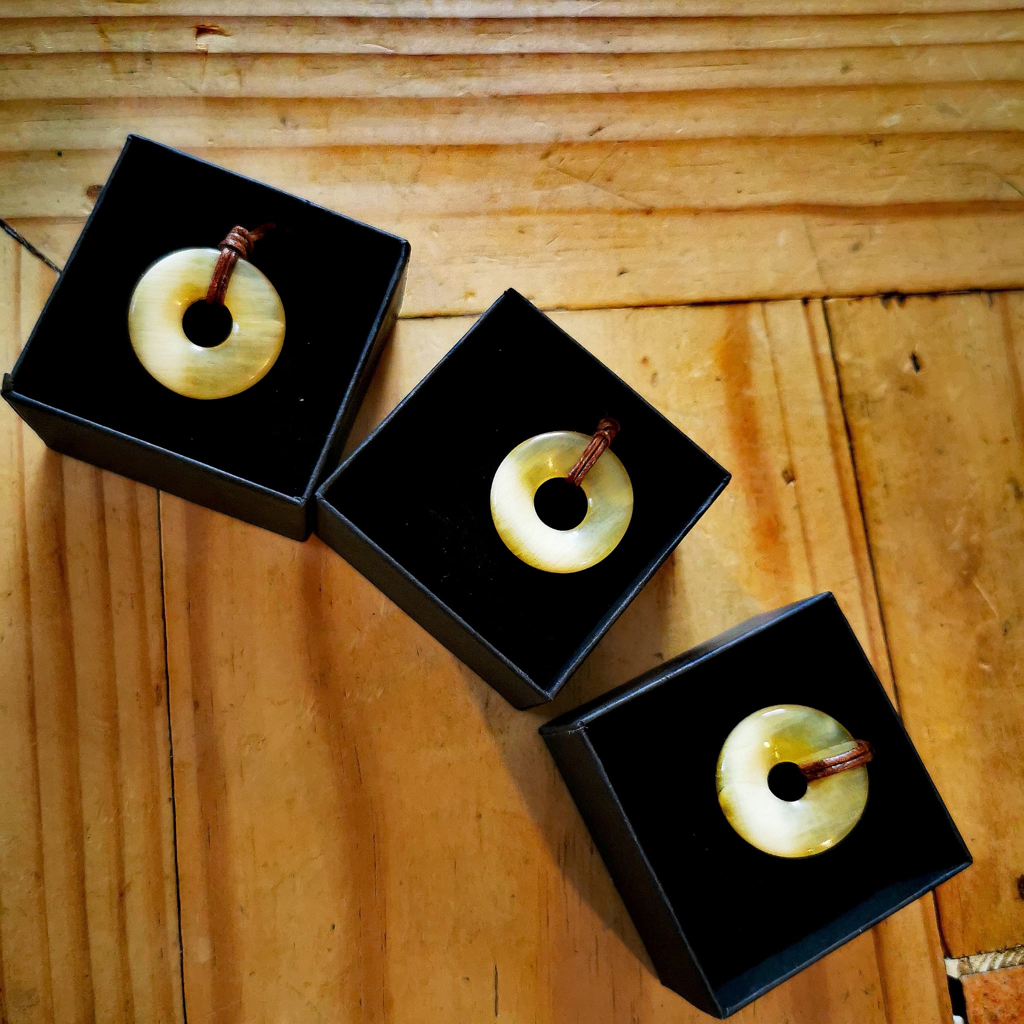 Meer.Verbindung - Halskette-Donuts  #MV725003